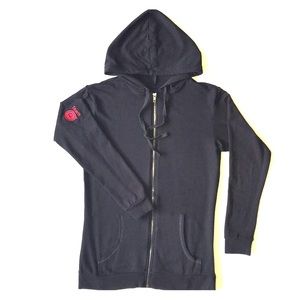 Pure Barre branded “TEAM” zip up hoodie